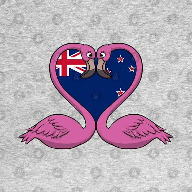 Flamingo New Zealand by RampArt